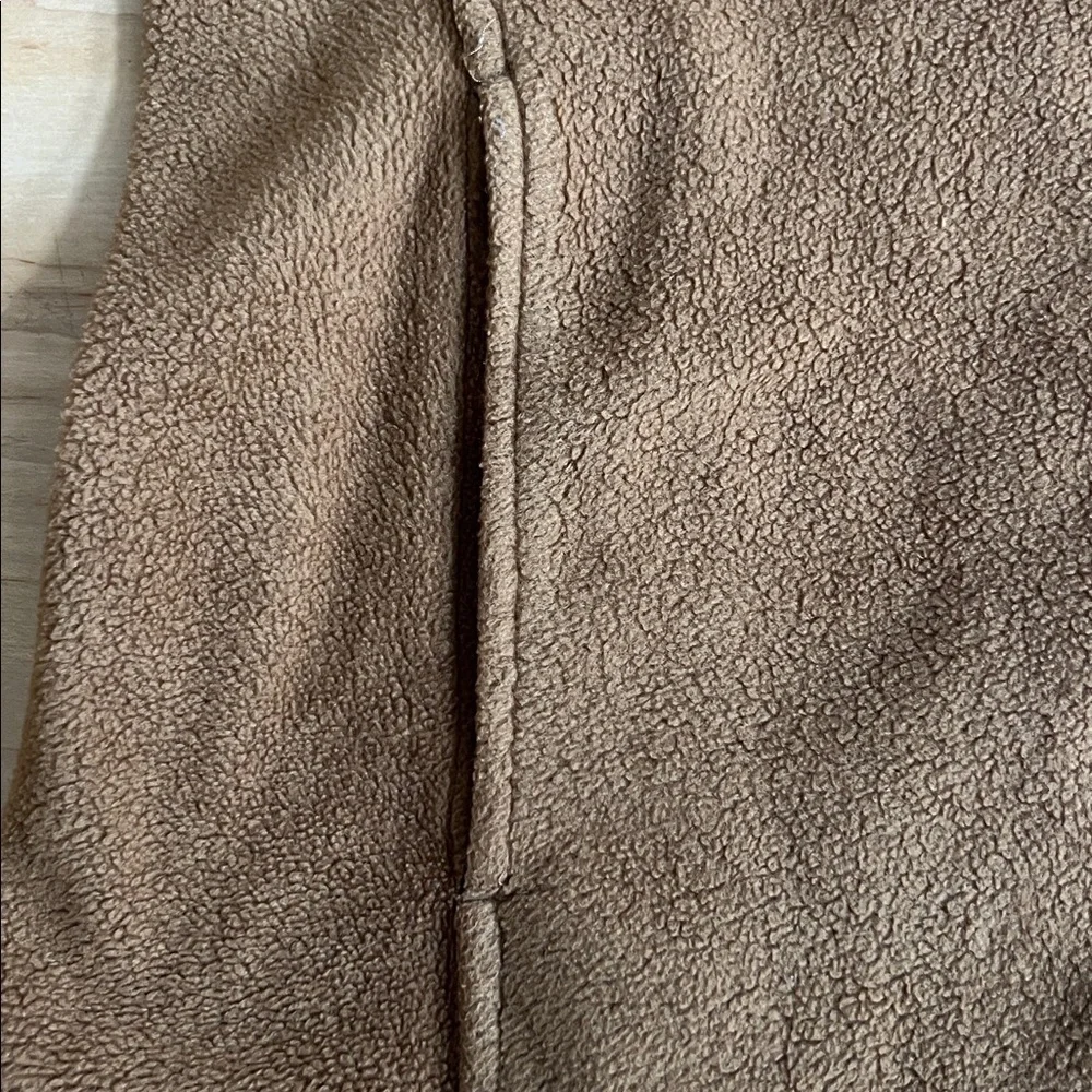 Woolrich Tan Fleece Vest